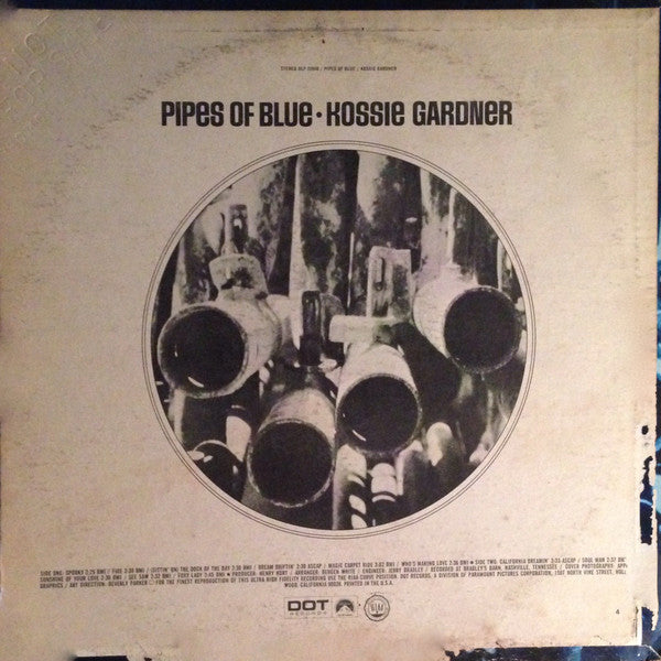 Kossi Gardner : Pipes Of Blue (LP, Album)