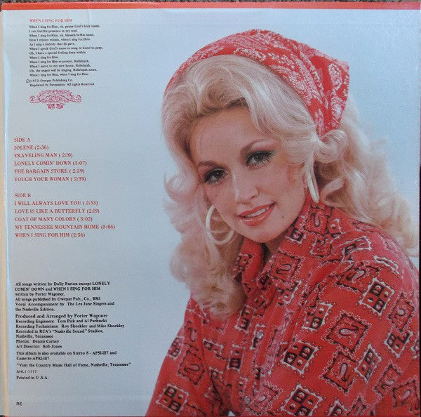 Dolly Parton : Best Of Dolly Parton (LP, Comp, RE, Ind)