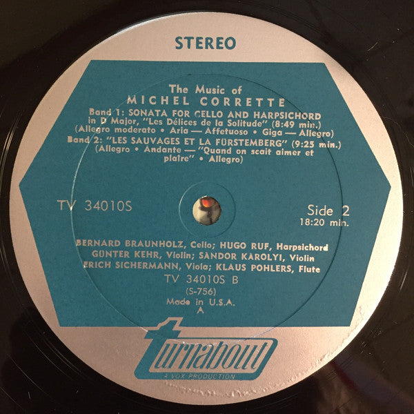 Michel Corrette : The Music Of Michel Corrette (LP, Album)