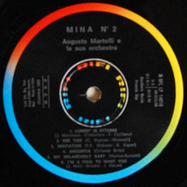 Mina (3) : Mina N. 2 (LP, Album, Mono)