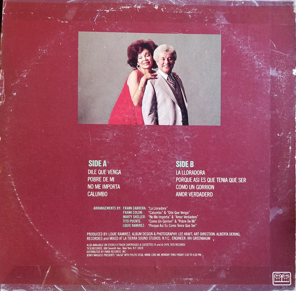 Tito Puente & La Lupe : La Pareja (LP, Album)