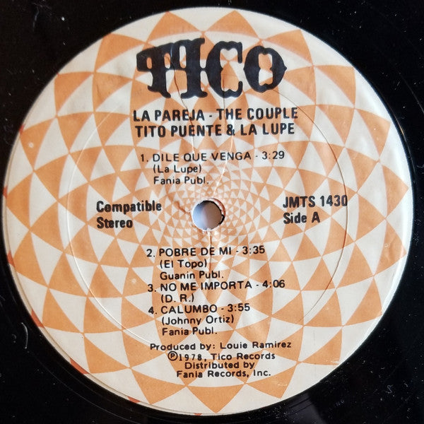 Tito Puente & La Lupe : La Pareja (LP, Album)