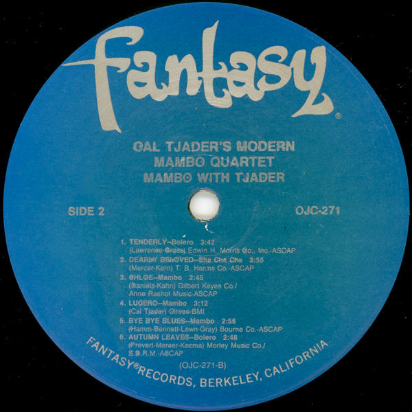 Cal Tjader's Modern Mambo Quintet : Mambo With Tjader (LP, Album, RE, RM)