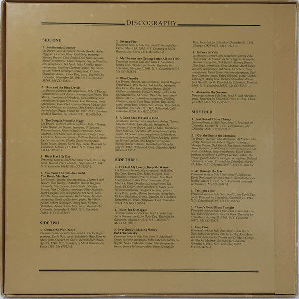Les Brown : Big Bands: Les Brown (2xLP, Comp, Mono, Hal)