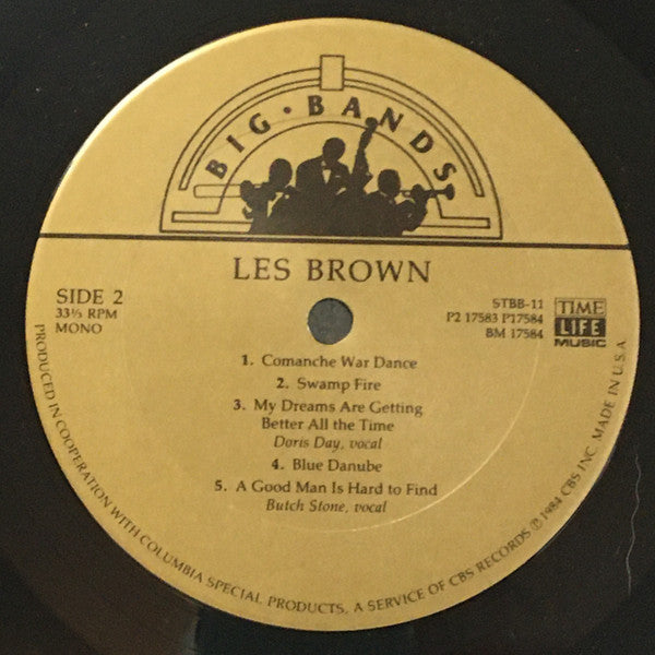 Les Brown : Big Bands: Les Brown (2xLP, Comp, Mono, Hal)