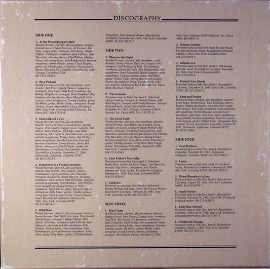 Woody Herman - Big Bands: Woody Herman vinyl record, 2xLP (Mint (M)) | Lulo Records