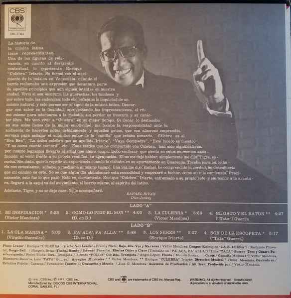 Culebra* : Culebra (LP, Album)