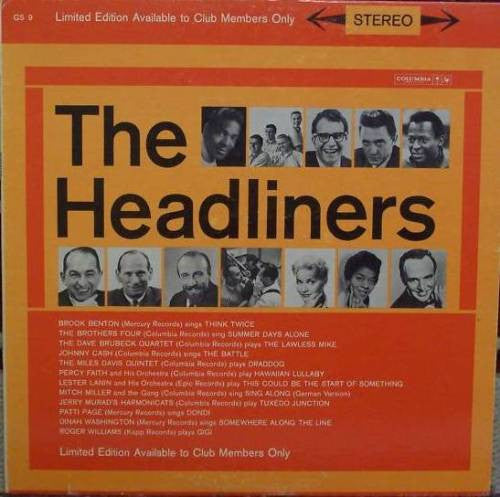 Various : The Headliners, Volume 2 (LP, Comp)