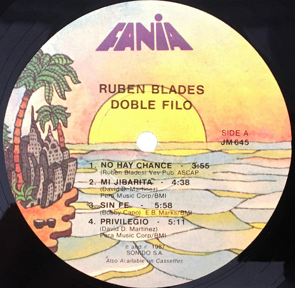 Ruben Blades : Doble Filo (LP, Album)