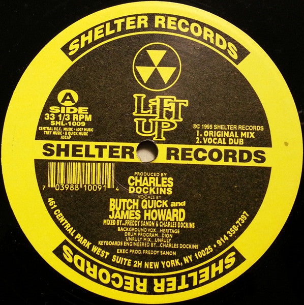 Butch Quick And James Howard : Lift Up (12")