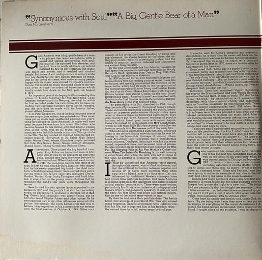 Gene Ammons : "Jug" Sessions (2xLP, Comp, Ter)