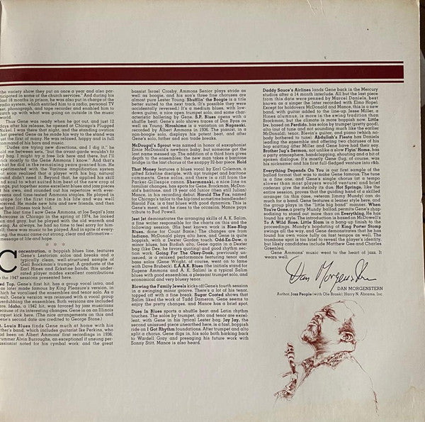 Gene Ammons : "Jug" Sessions (2xLP, Comp, Ter)