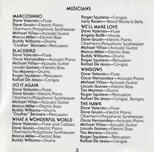 Dave Valentin : The Hawk (CD, Album, RE, RM)