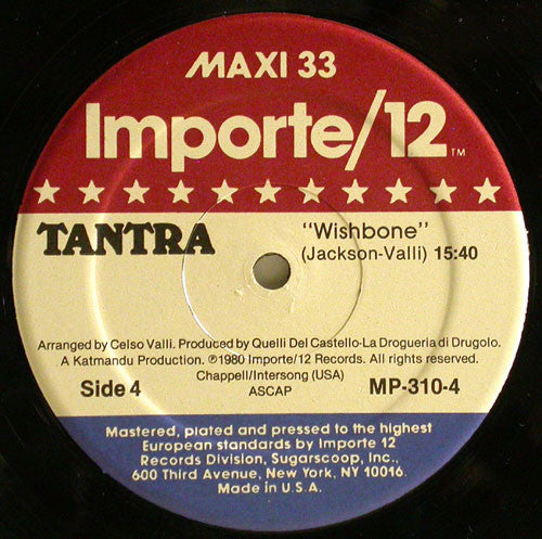Tantra (2) : The Double Album  (2xLP, Album)