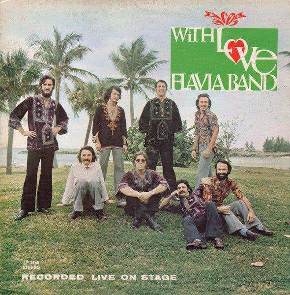 Flavia Band : With Love (LP, Album, Red)