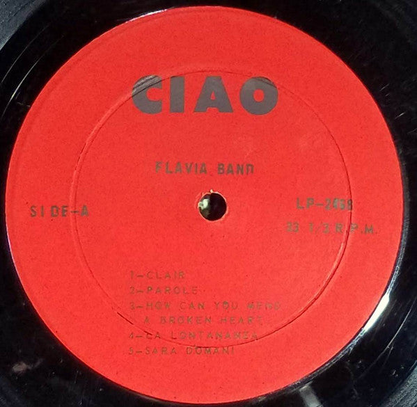 Flavia Band : With Love (LP, Album, Red)