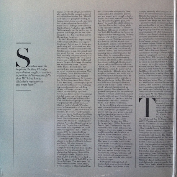 Dizzy Gillespie & Roy Eldridge : Diz And Roy (2xLP, Album, Comp, Gat)