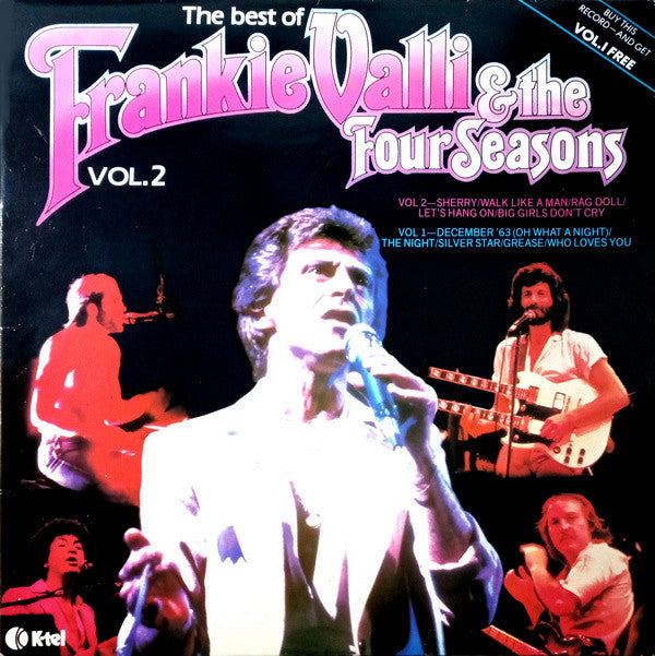 The Four Seasons : The Best Of Frankie Valli & The Four Seasons Vol.2 (LP, Comp)