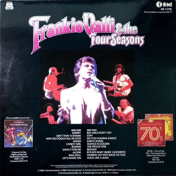 The Four Seasons : The Best Of Frankie Valli & The Four Seasons Vol.2 (LP, Comp)