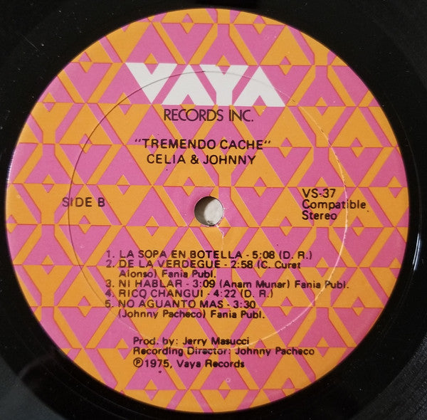 Celia* & Johnny* : Tremendo Caché (LP, Album)