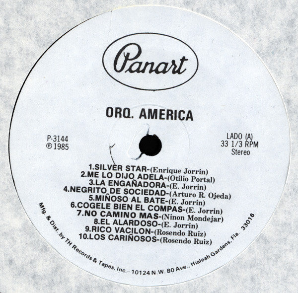 Orquesta America* : 20 Grandes Exitos (LP, Comp)