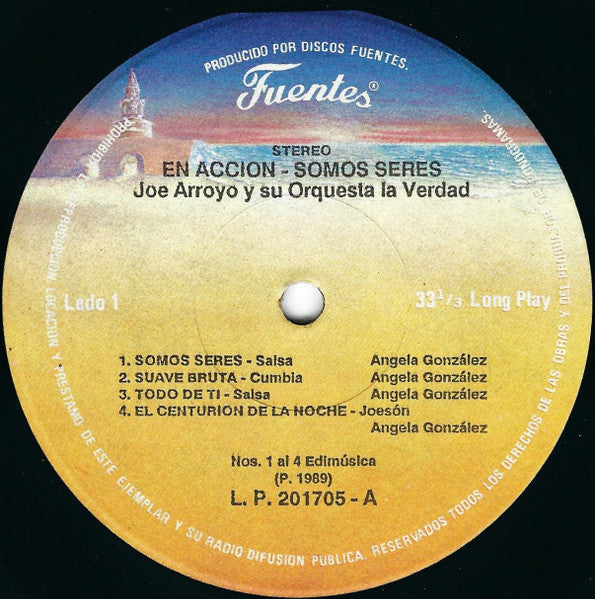 Joe Arroyo Y Su Orquesta La Verdad* : En Acción (LP, Album)