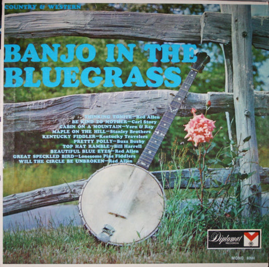 Various : Banjo In The Bluegrass (LP, Comp, Mono)