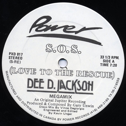 Dee D. Jackson / Antonia Rodriguez : S.O.S. (Love To The Rescue) / La Bamba (12")