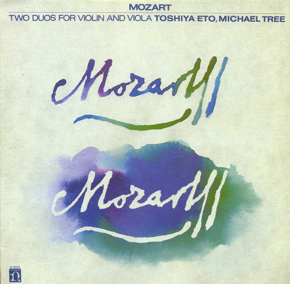 Wolfgang Amadeus Mozart, Toshiya Eto, Michael Tree : Two Duos For Violin And Viola (LP)