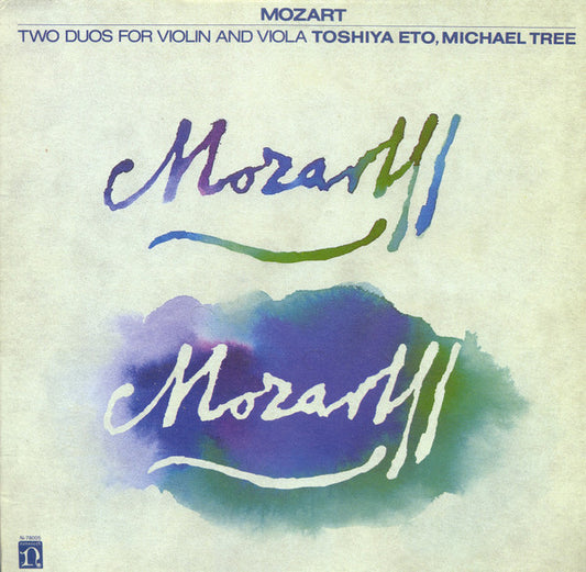 Wolfgang Amadeus Mozart, Toshiya Eto, Michael Tree : Two Duos For Violin And Viola (LP)