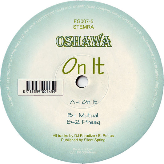 Oshawa : On It (12")