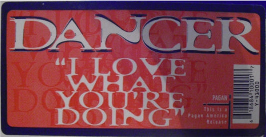Dancer - I Love What You're Doing vinyl record, 12" (Very Good (VG)) | Lulo Records