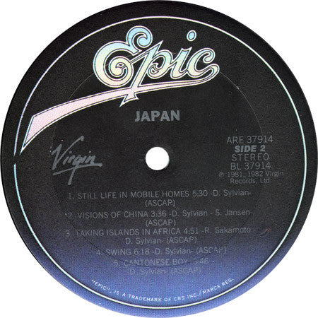 Japan : Japan (LP, Comp, Pit)