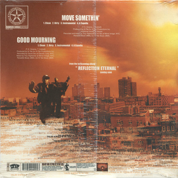 Talib Kweli & Hi-Tek : Reflection Eternal : Move Somethin' (12")