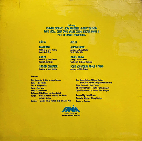 Fania All Stars : Bamboleo (LP, Album)