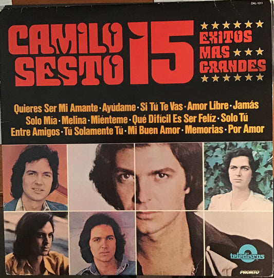 Camilo Sesto : 15 Exitos Mas Grandes (LP, Comp)