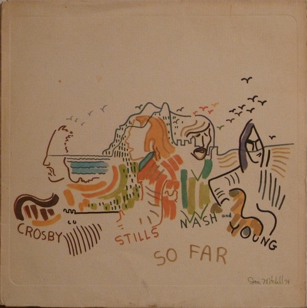 Crosby, Stills, Nash & Young : So Far (LP, Comp, RI )