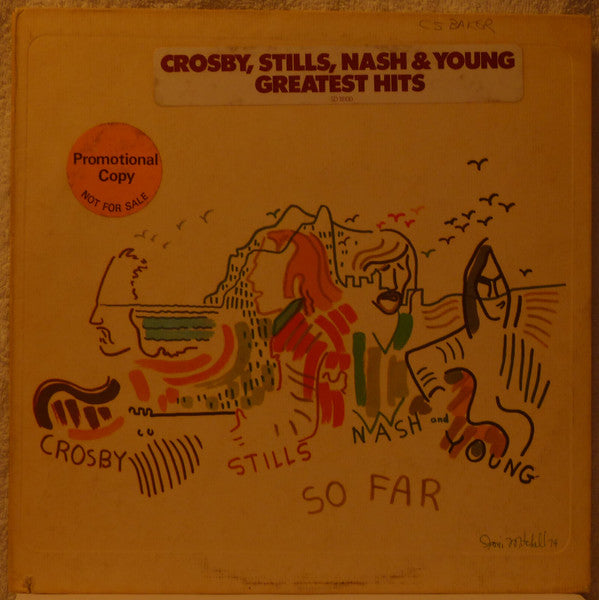 Crosby, Stills, Nash & Young : So Far (LP, Comp, RI )