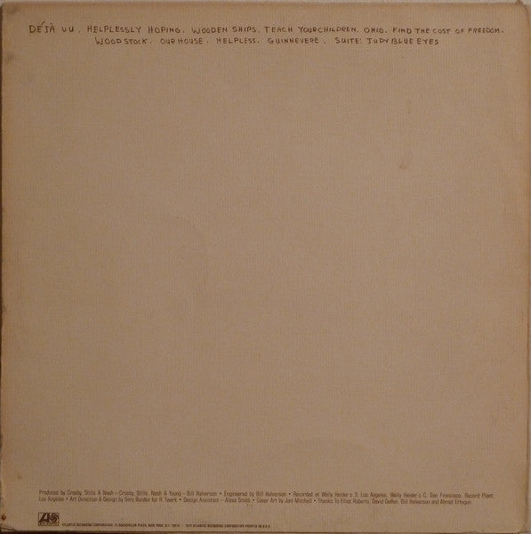 Crosby, Stills, Nash & Young : So Far (LP, Comp, RI )