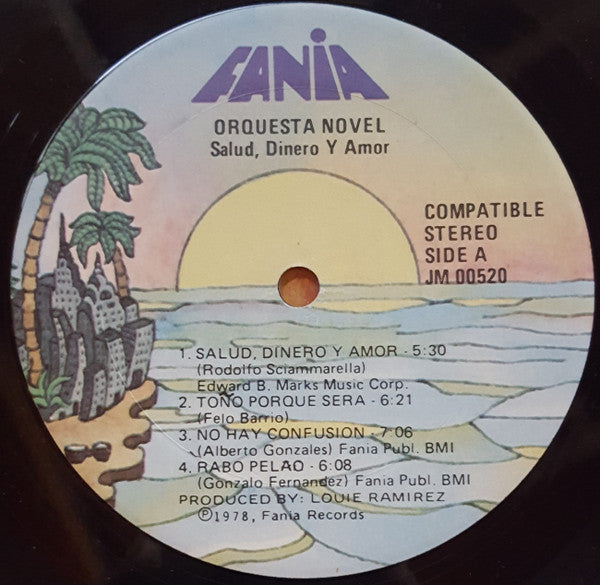 Orquesta Novel : Salud, Dinero Y Amor (LP, Album)