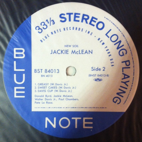 Jackie McLean : New Soil (LP, Album, Ltd, RE)