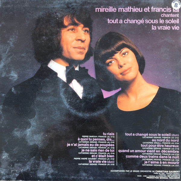 Mireille Mathieu : Chante Francis Lai (LP, Album)
