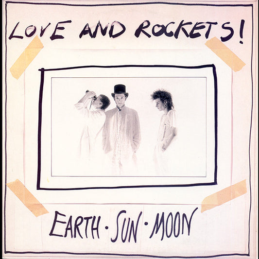 Love And Rockets : Earth • Sun • Moon (LP, Album, Red)