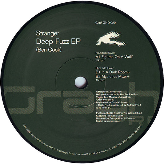 Stranger (2) : Deep Fuzz EP (12", EP)