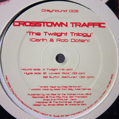 Crosstown Traffic : The Twilight Trilogy (12")