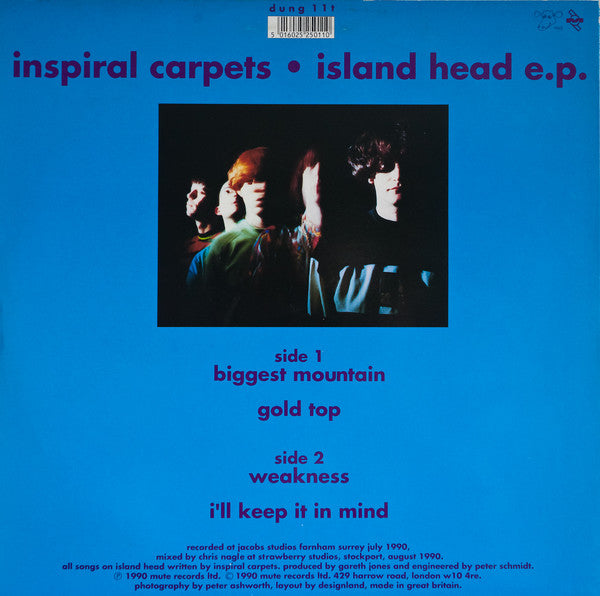 Inspiral Carpets : Island Head E.P. (12", EP)