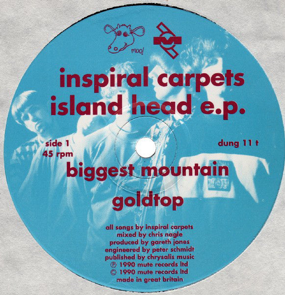 Inspiral Carpets : Island Head E.P. (12", EP)