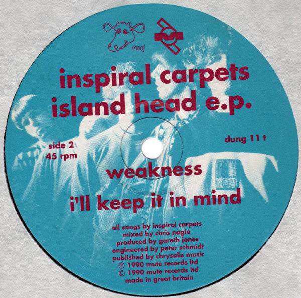 Inspiral Carpets : Island Head E.P. (12", EP)