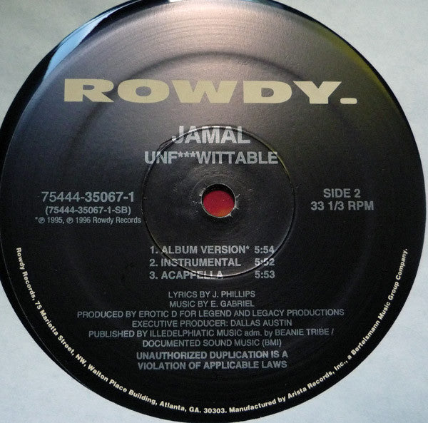 Jamal (2) : Keep It Real (12")