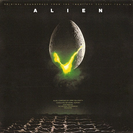 Jerry Goldsmith : Alien (Original Soundtrack From The Twentieth Century-Fox Film) (LP, Album)